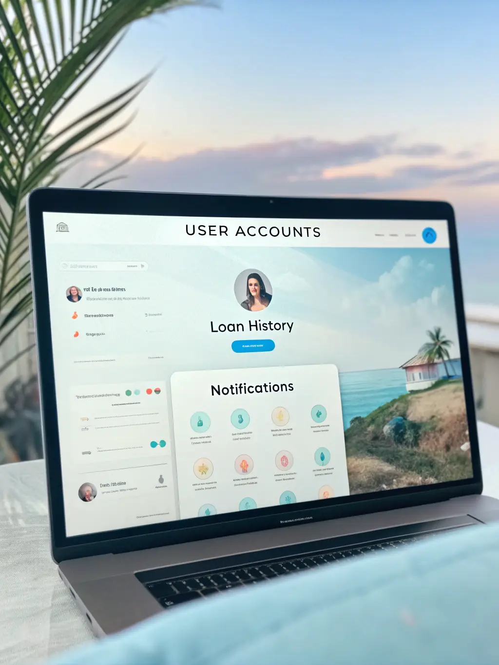 A digital interface displaying comparisons of different bank offers, highlighting the benefits of using ImmoView24's comparison tools.
